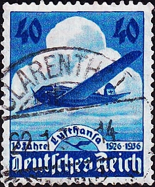  ,  . 1936  . 10-   Lufthansa Airways .  4,75  . (4)